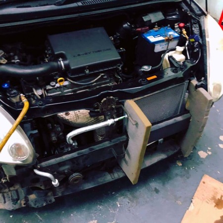 servis pemeriksaan aircond kereta
